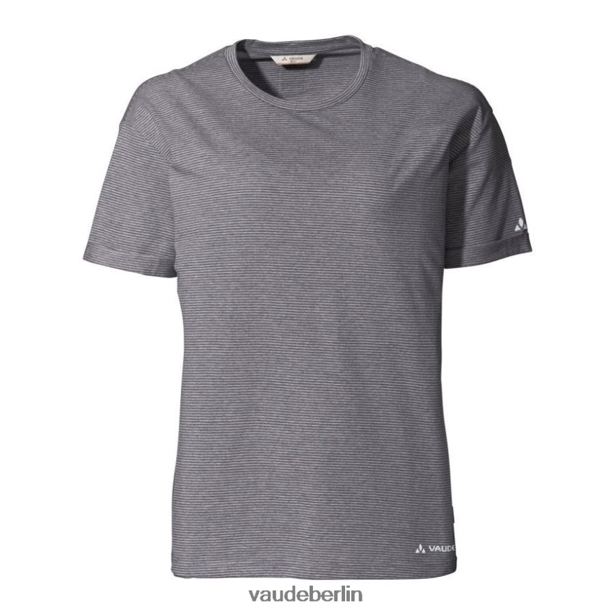 VAUDE Mineo gestreiftes T-Shirt dunkles Meer Kleidung HLT448767