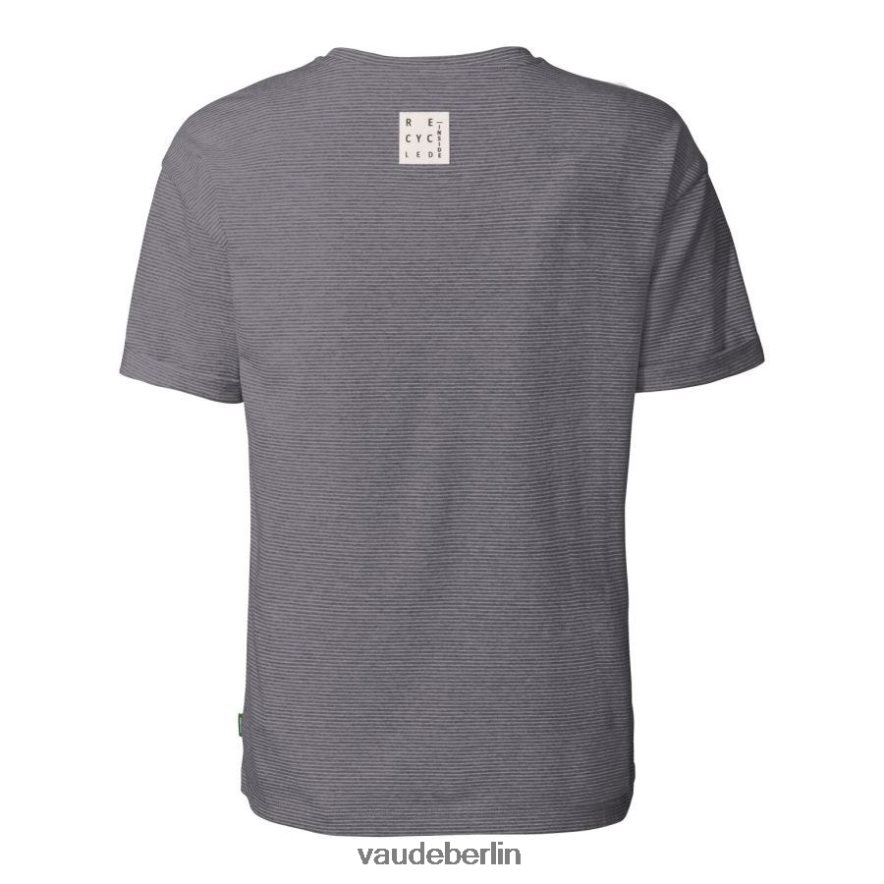 VAUDE Mineo gestreiftes T-Shirt dunkles Meer Kleidung HLT448767