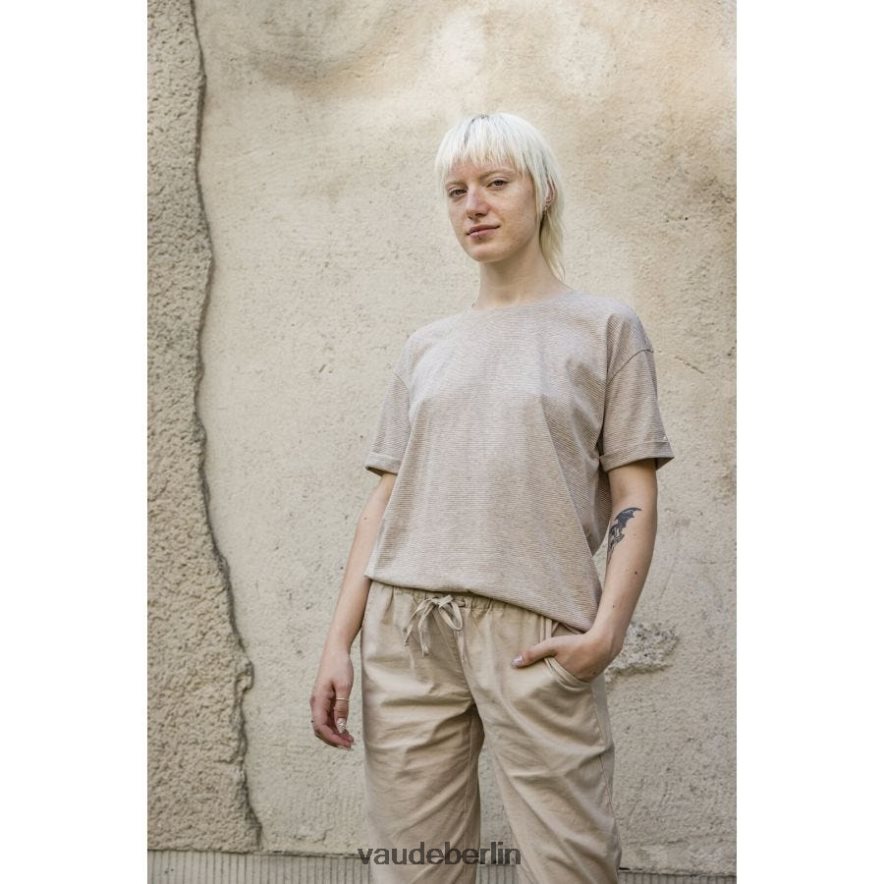 VAUDE Mineo gestreiftes T-Shirt dunkles Meer Kleidung HLT448767