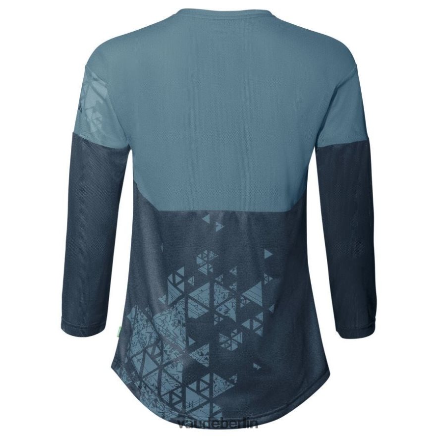 VAUDE Moab V Langarm-T-Shirt Blau grau Kleidung HLT448669