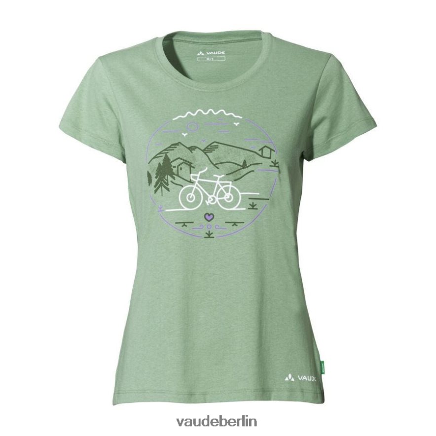 VAUDE Radfahrer-V-T-Shirt Weidengrün Kleidung HLT448628