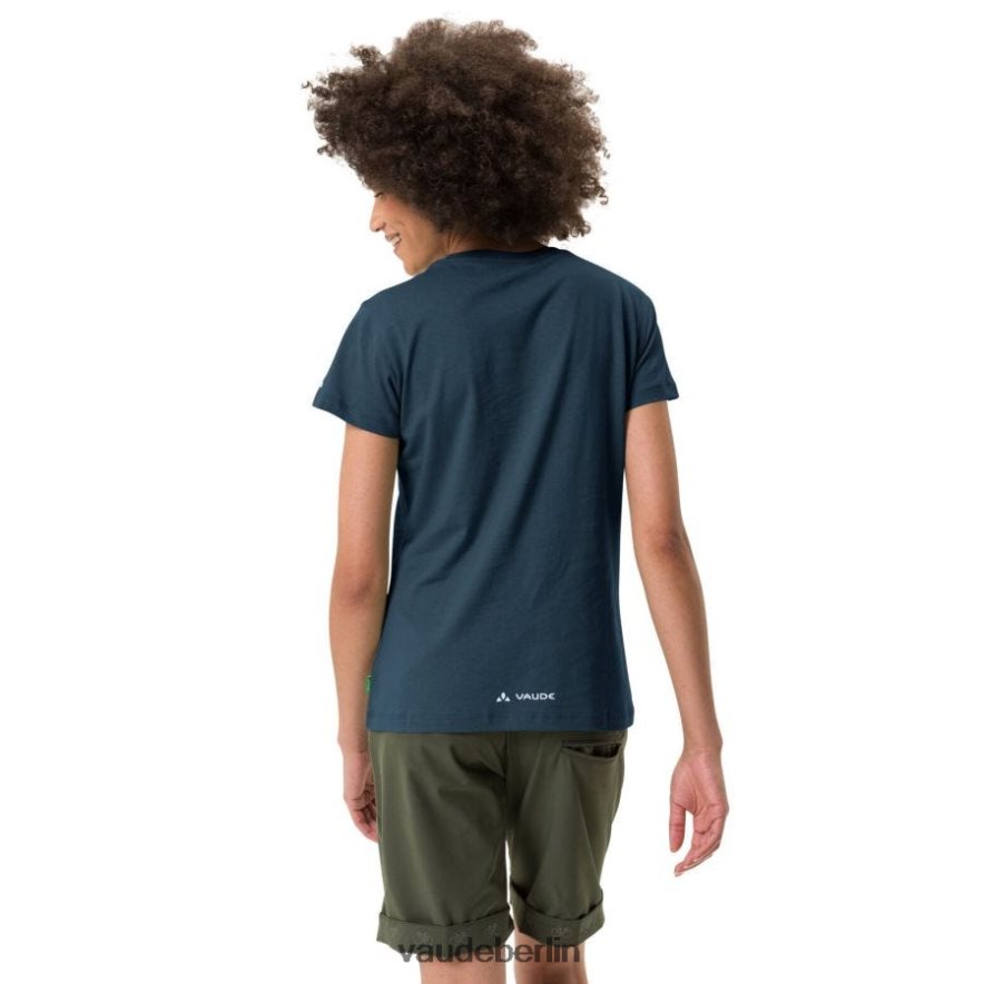 VAUDE Radfahrer-V-T-Shirt dunkles Meer Kleidung HLT448627