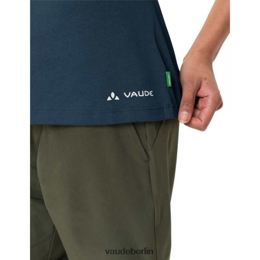 VAUDE Radfahrer-V-T-Shirt dunkles Meer Kleidung HLT448627