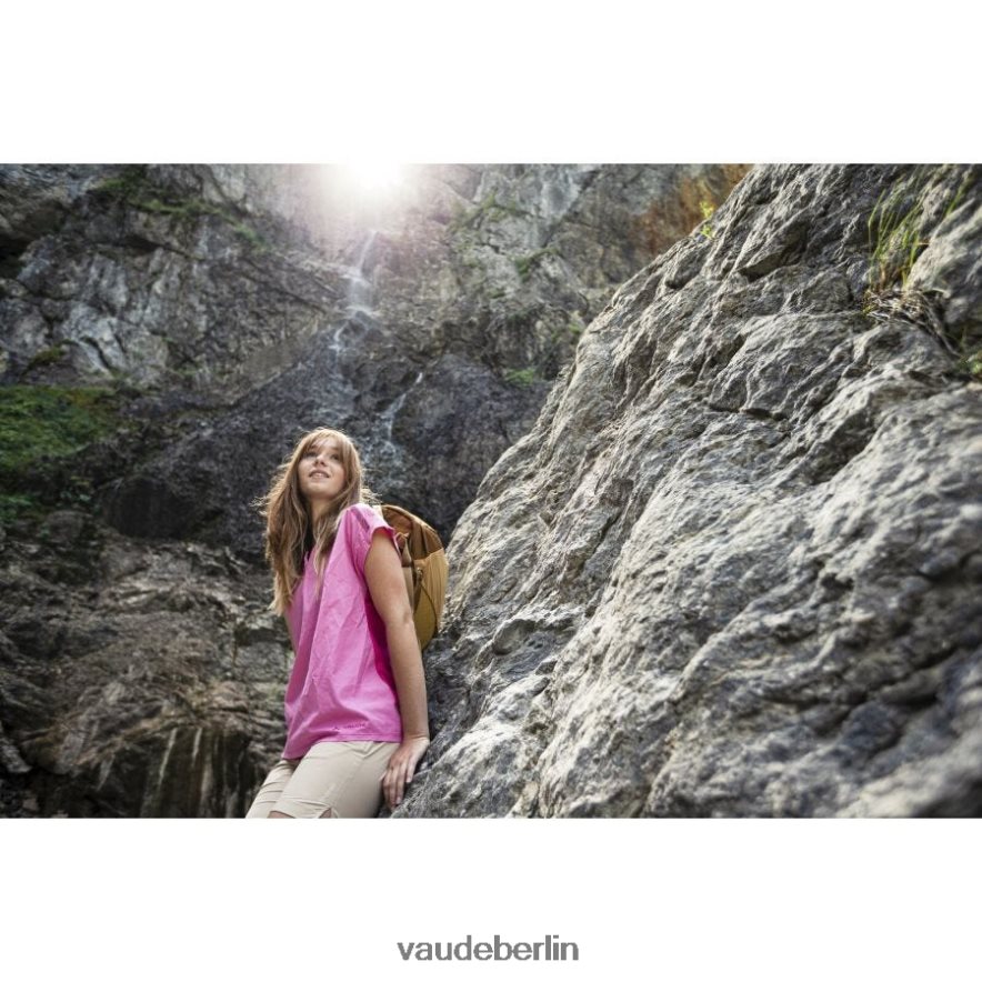 VAUDE Skomer T-Shirt mit V-Ausschnitt II Pastellflieder Kleidung HLT448686