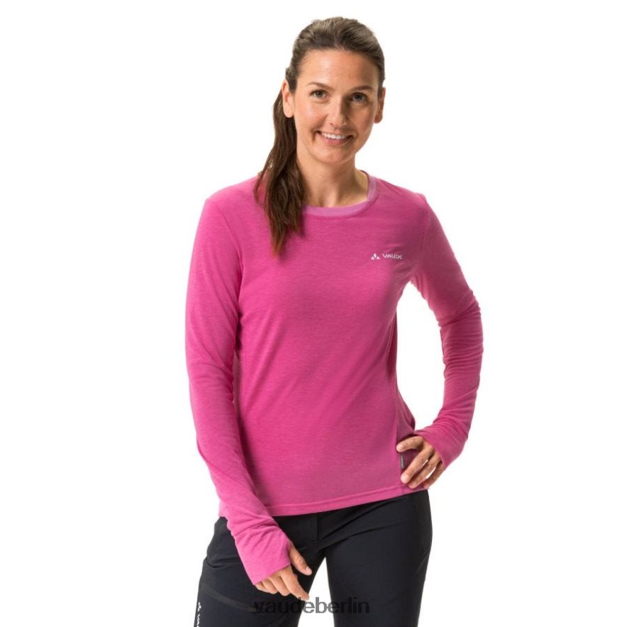 VAUDE Sveit II Langarm-T-Shirt Litschi Kleidung HLT448703