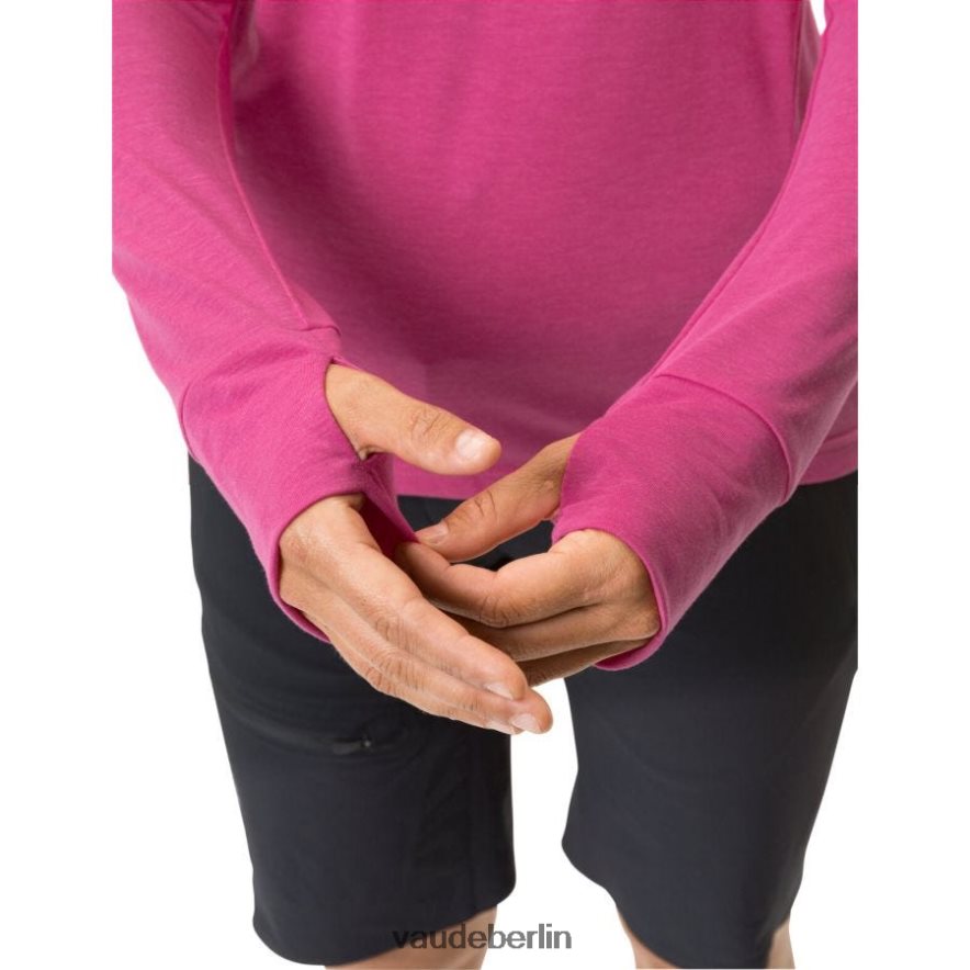 VAUDE Sveit II Langarm-T-Shirt Litschi Kleidung HLT448703