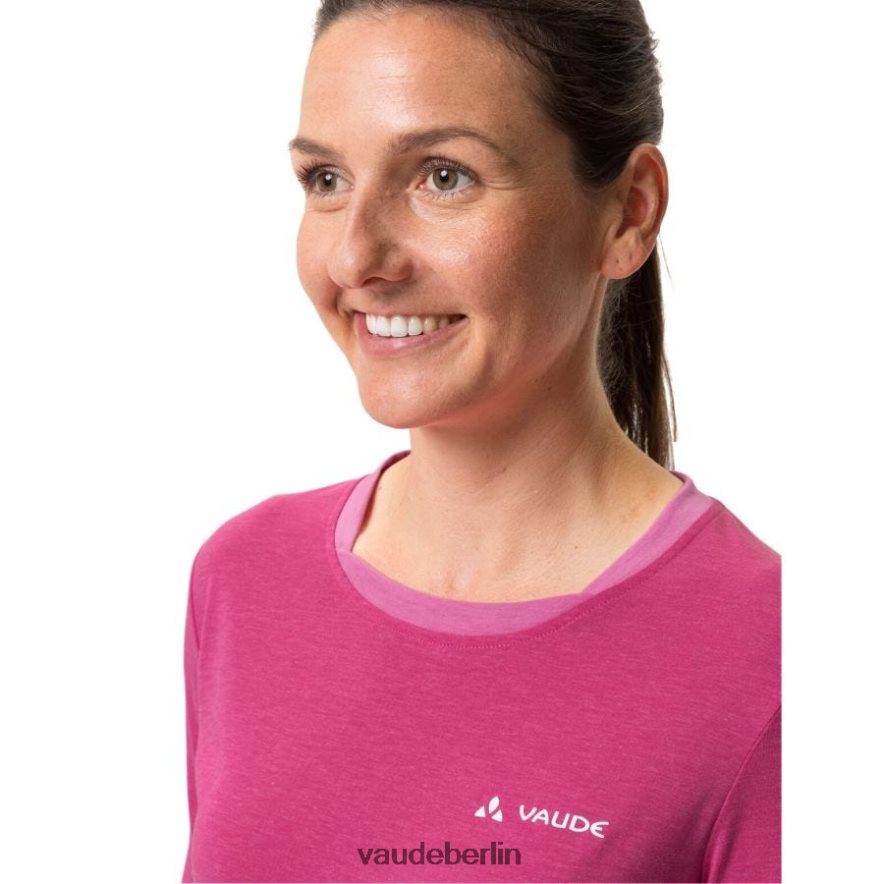 VAUDE Sveit II Langarm-T-Shirt Litschi Kleidung HLT448703