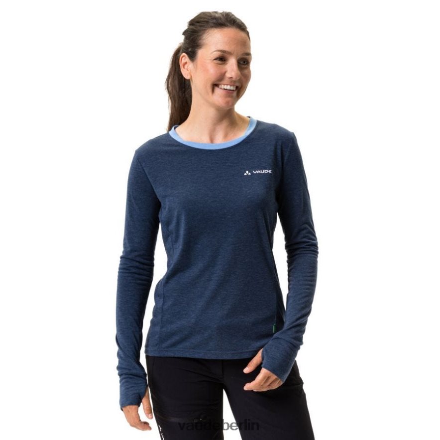 VAUDE Sveit II Langarm-T-Shirt dunkles Meer Kleidung HLT448701