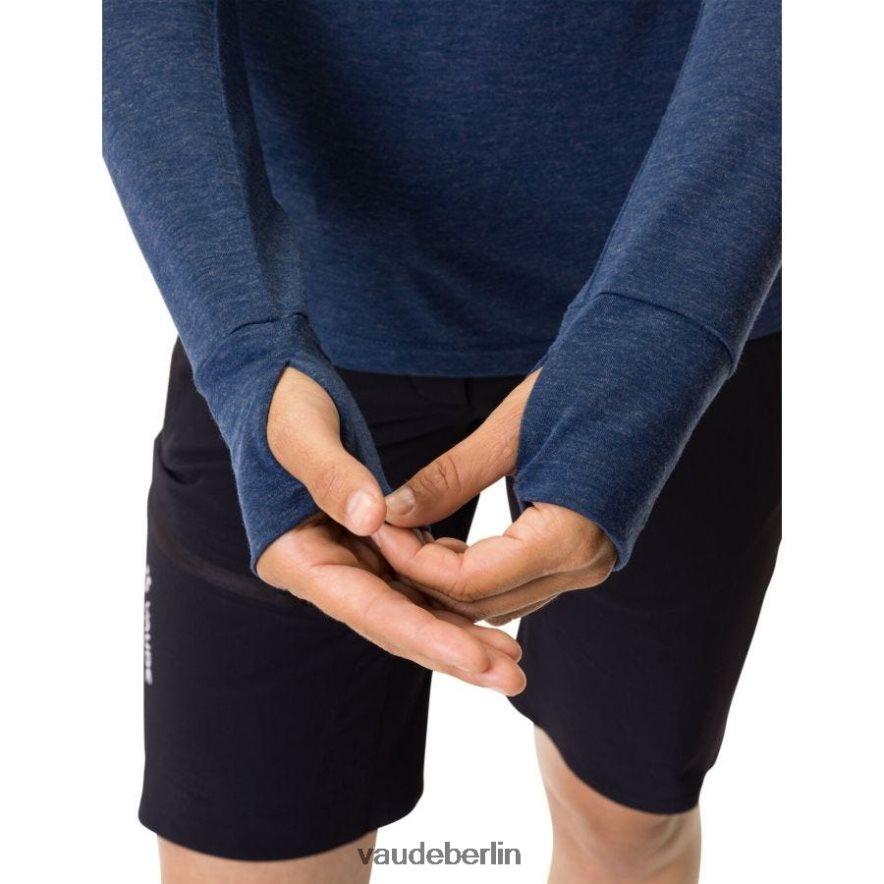 VAUDE Sveit II Langarm-T-Shirt dunkles Meer Kleidung HLT448701