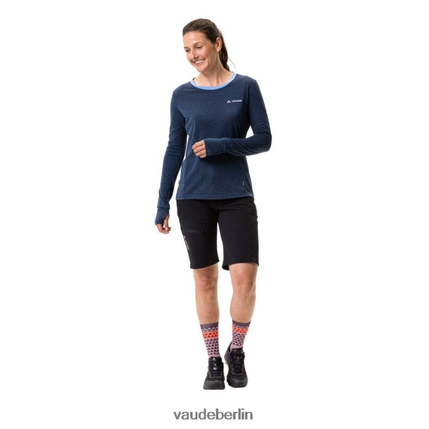 VAUDE Sveit II Langarm-T-Shirt dunkles Meer Kleidung HLT448701
