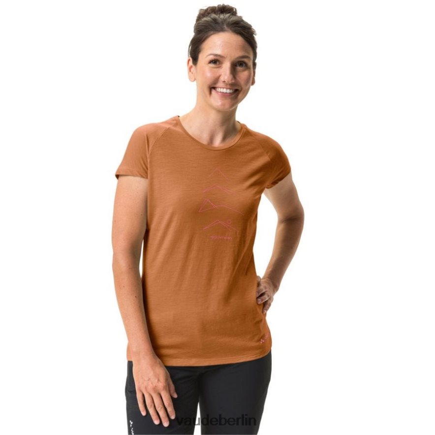 VAUDE T-Shirt aus Tekoa-Wolle schlickbraun Kleidung HLT448826