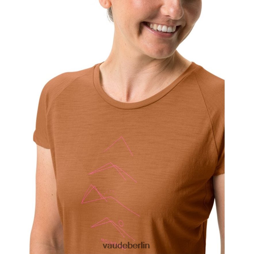 VAUDE T-Shirt aus Tekoa-Wolle schlickbraun Kleidung HLT448826