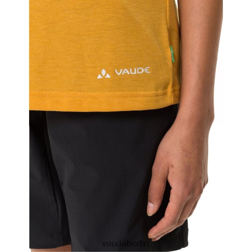 VAUDE T-Shirt mit Skomer-Print II gelb verbrannt Kleidung HLT448847