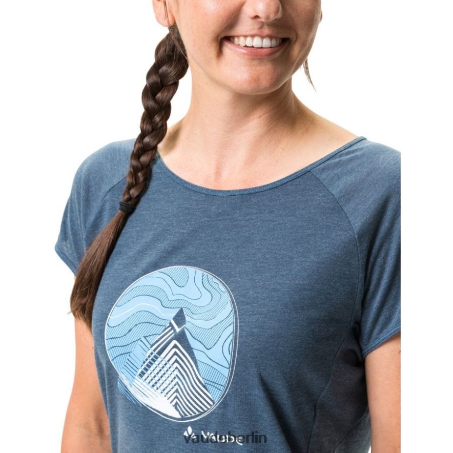 VAUDE Tekoa T-Shirt II dunkles Meer Kleidung HLT448800