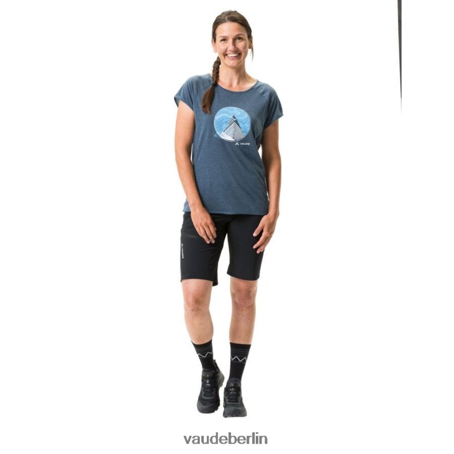 VAUDE Tekoa T-Shirt II dunkles Meer Kleidung HLT448800