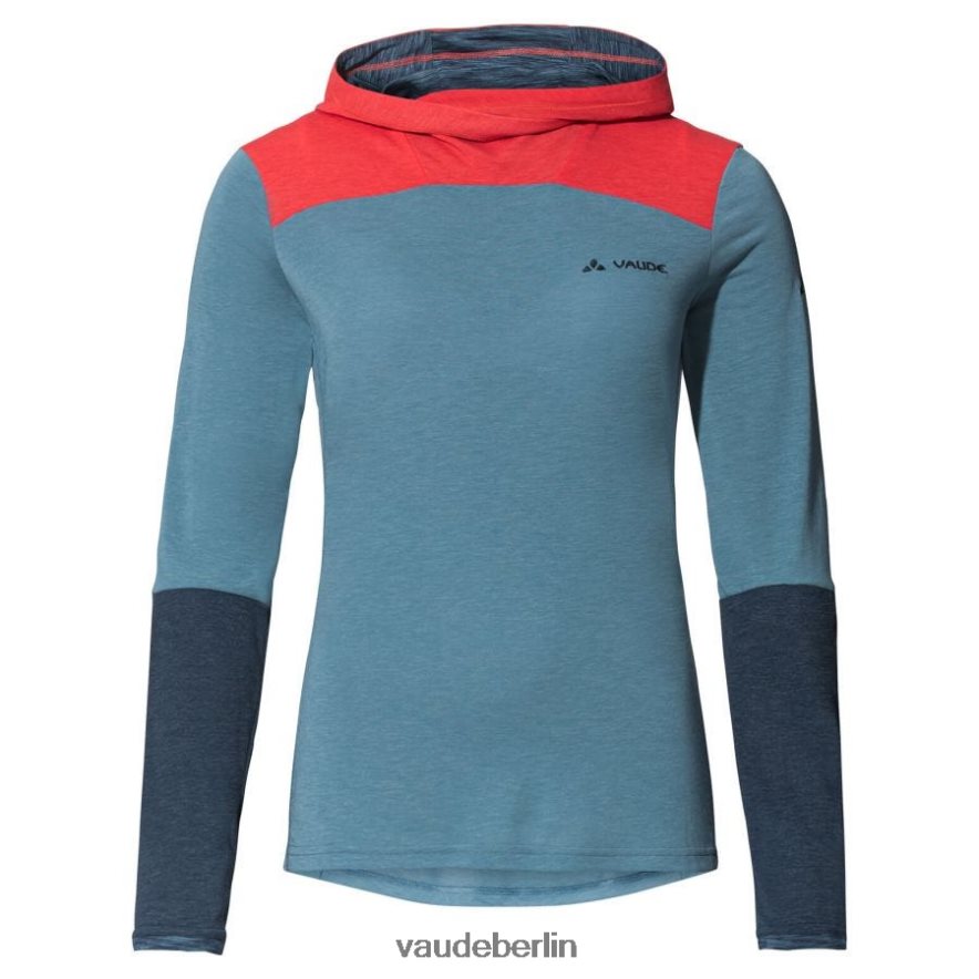 VAUDE Tremalzo-Langarm-T-Shirt Blau grau Kleidung HLT448624