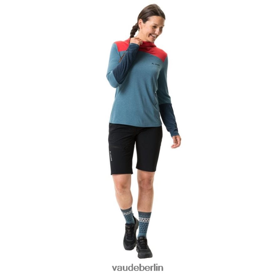 VAUDE Tremalzo-Langarm-T-Shirt Blau grau Kleidung HLT448624