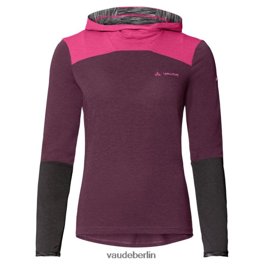VAUDE Tremalzo-Langarm-T-Shirt Cassis Kleidung HLT448625