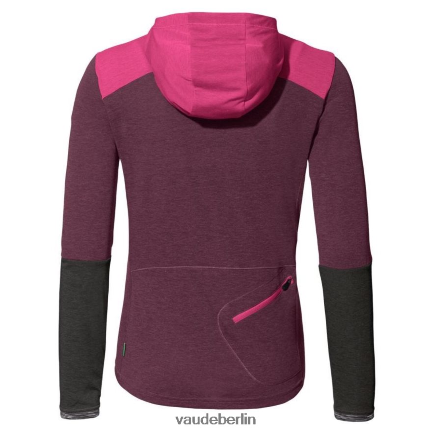 VAUDE Tremalzo-Langarm-T-Shirt Cassis Kleidung HLT448625