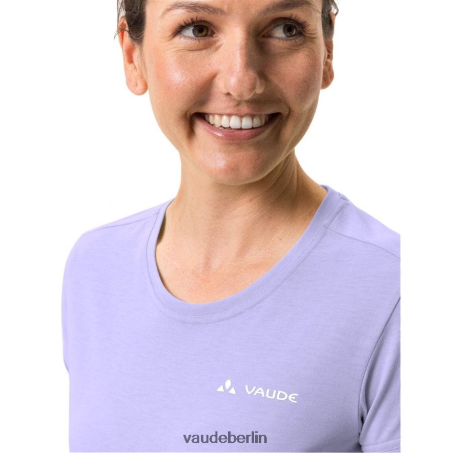 VAUDE Weiches T-Shirt Pastellflieder Kleidung HLT448862