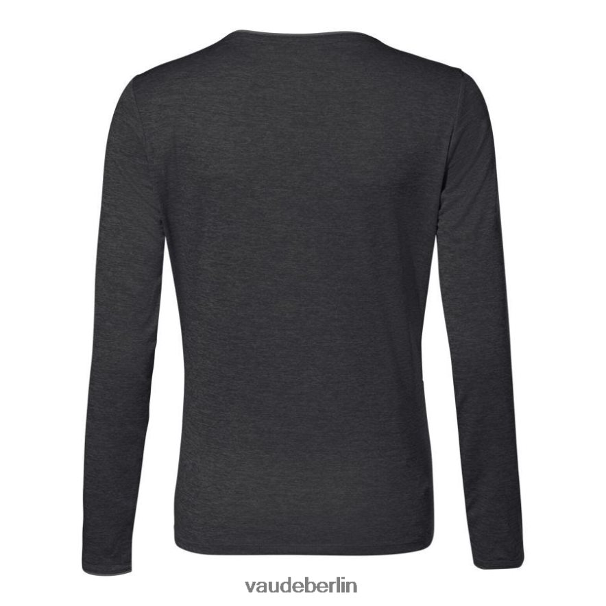VAUDE unverzichtbares Langarm-T-Shirt Schwarz Kleidung HLT448651