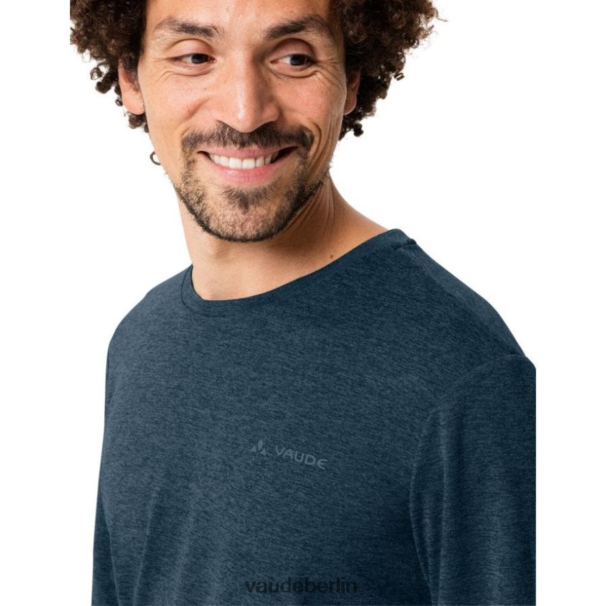 VAUDE unverzichtbares Langarm-T-Shirt dunkles Meer Kleidung HLT4481948