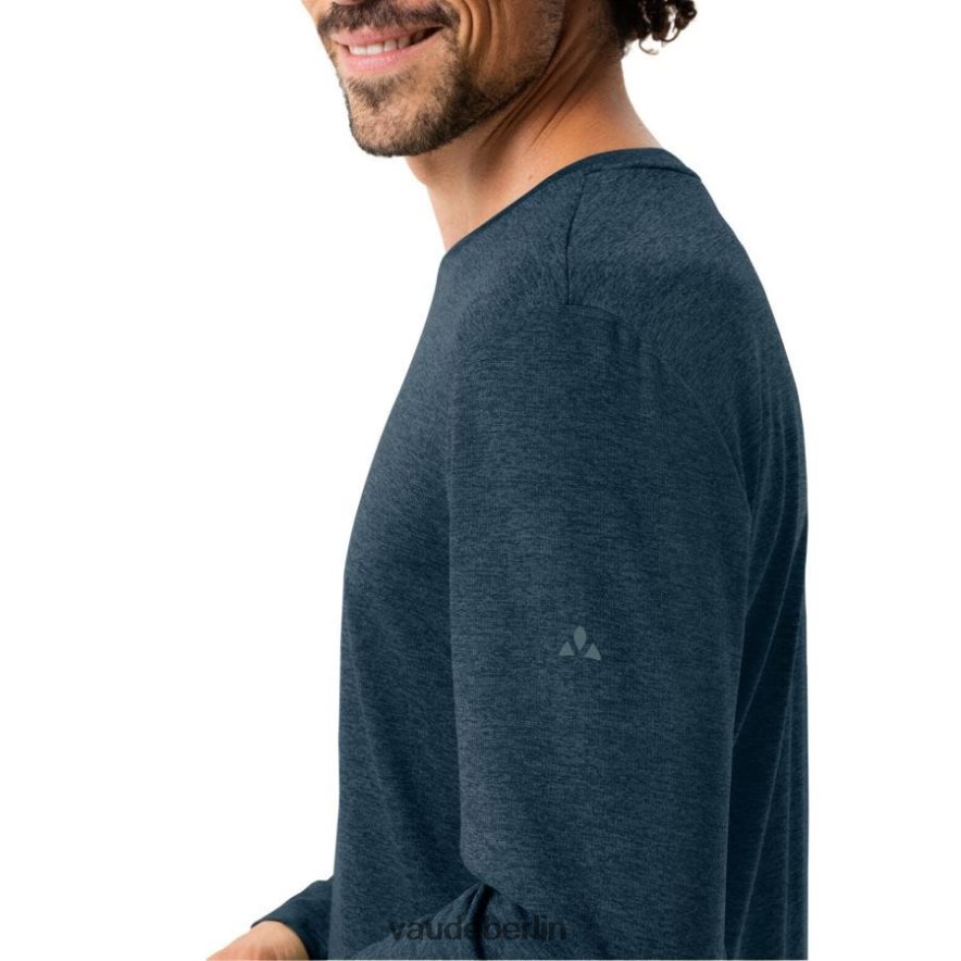 VAUDE unverzichtbares Langarm-T-Shirt dunkles Meer Kleidung HLT4481948