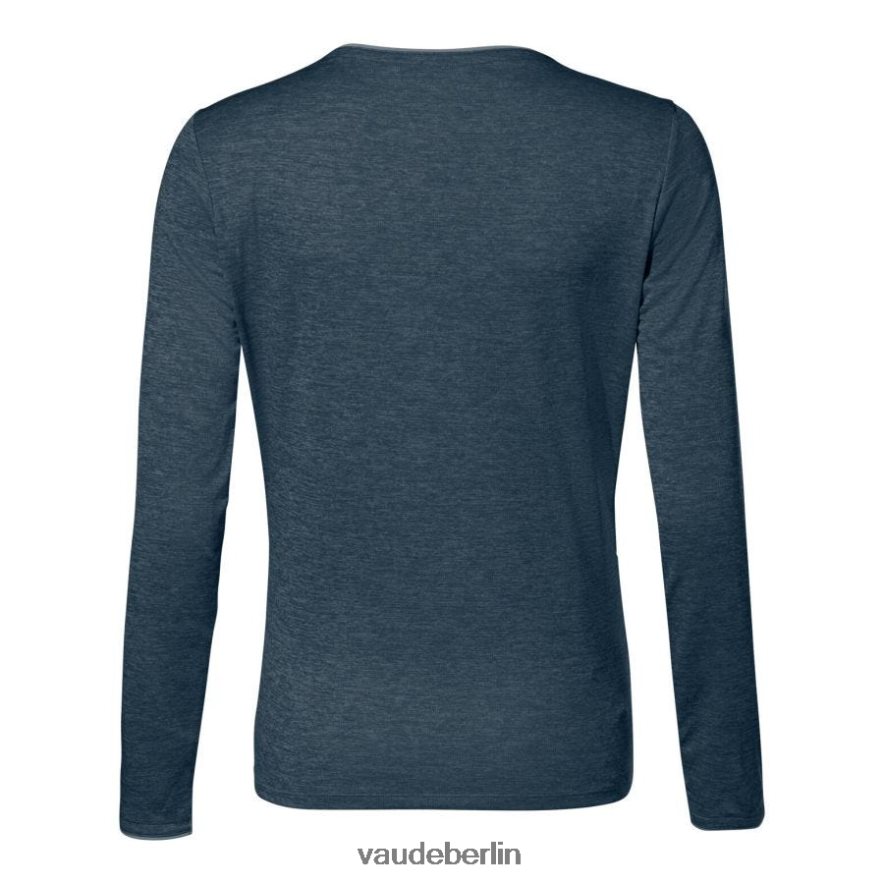 VAUDE unverzichtbares Langarm-T-Shirt dunkles Meer Kleidung HLT448647