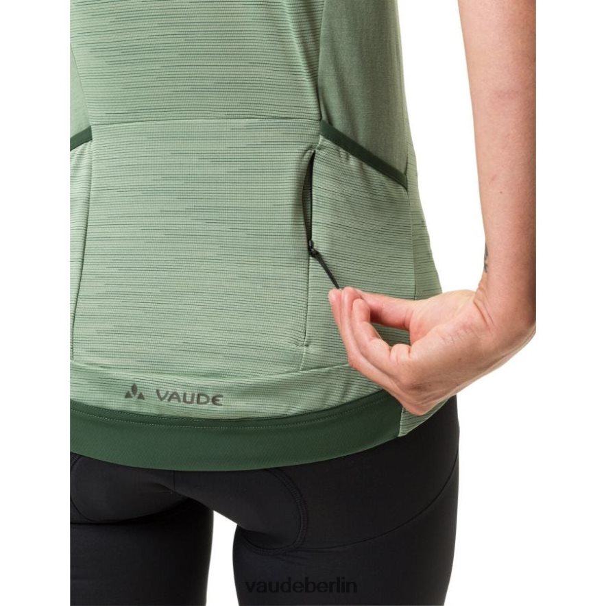 VAUDE Kuro-Radtrikot mit durchgehendem Reißverschluss Weidengrün Kleidung HLT448781