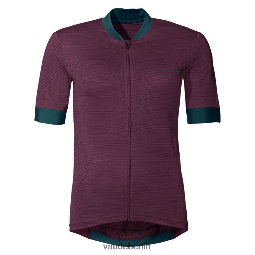 VAUDE Kuro-Radtrikot mit durchgehendem Reißverschluss dunkles Meer Kleidung HLT448779