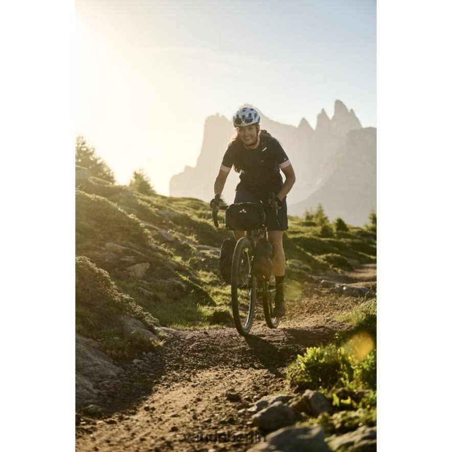 VAUDE Kuro-Radtrikot mit durchgehendem Reißverschluss dunkles Meer Kleidung HLT448780