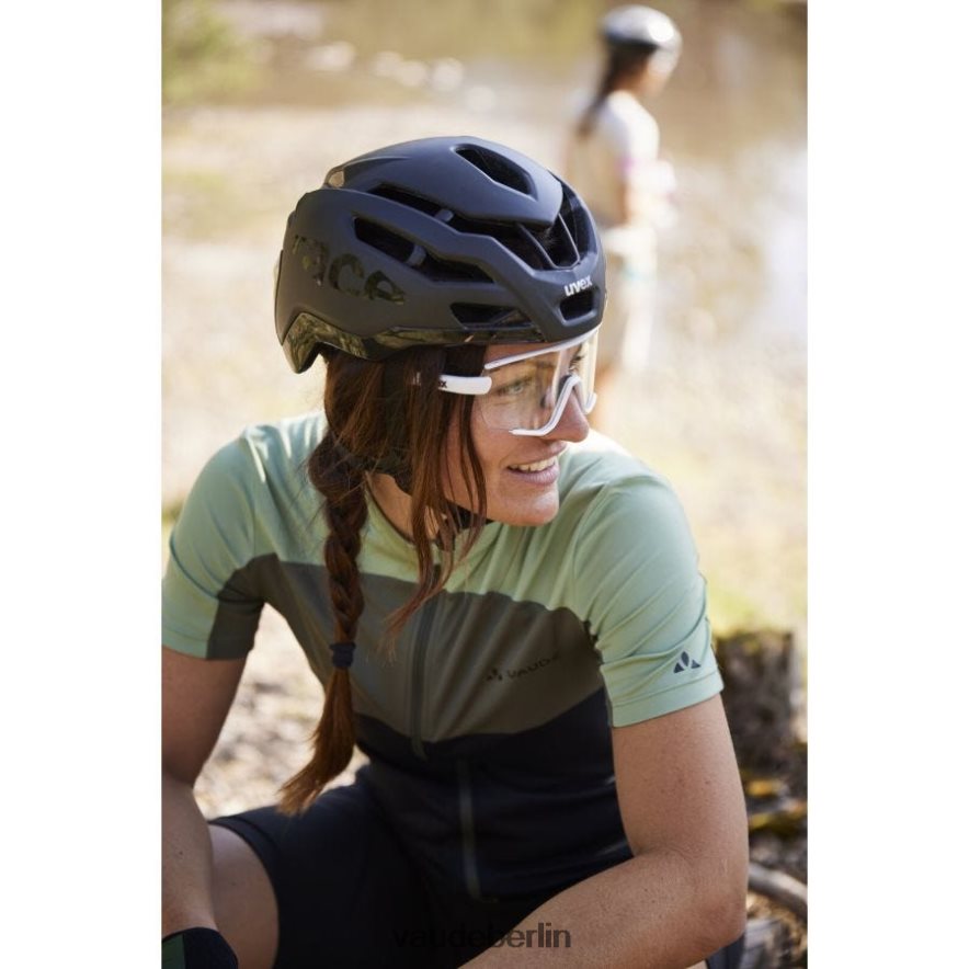 VAUDE Matera Radtrikot mit durchgehendem Reißverschluss Cassis Kleidung HLT448786