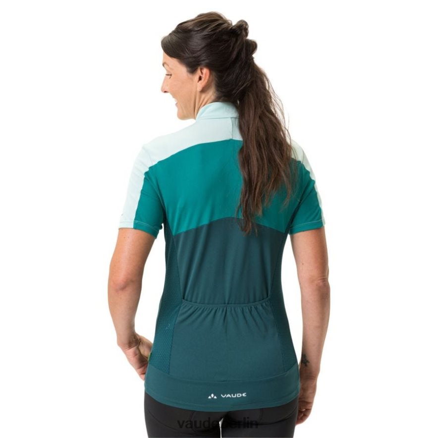 VAUDE Matera Radtrikot mit durchgehendem Reißverschluss Stockentengrün Kleidung HLT448788