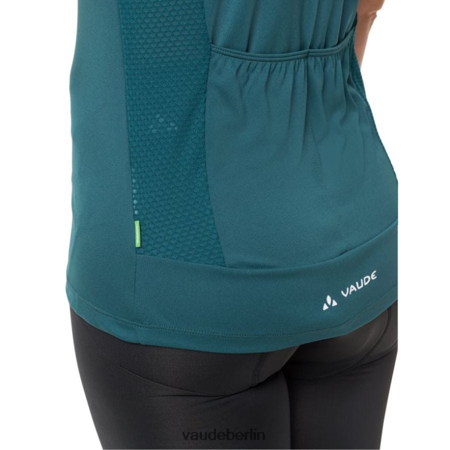 VAUDE Matera Radtrikot mit durchgehendem Reißverschluss Stockentengrün Kleidung HLT448788