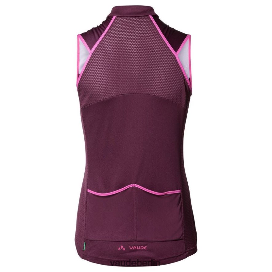 VAUDE Posta Rennradtrikot mit durchgehendem Reißverschluss Cassis Kleidung HLT448832