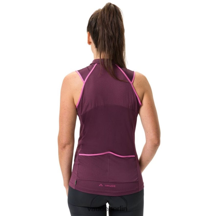 VAUDE Posta Rennradtrikot mit durchgehendem Reißverschluss Cassis Kleidung HLT448832