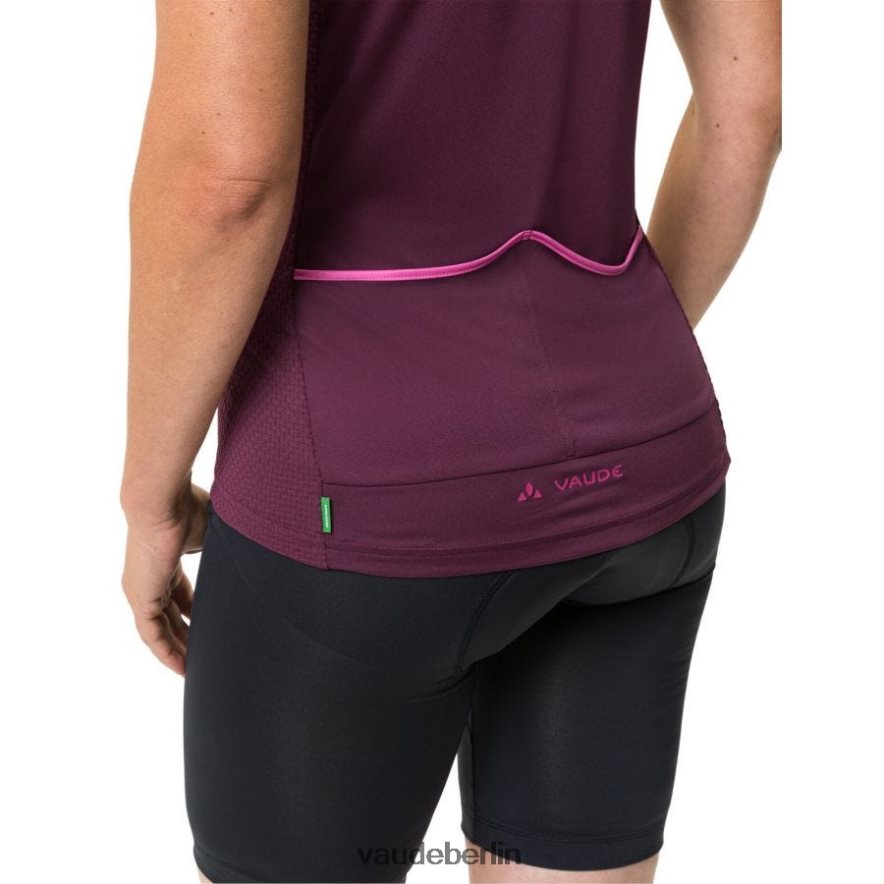 VAUDE Posta Rennradtrikot mit durchgehendem Reißverschluss Cassis Kleidung HLT448832