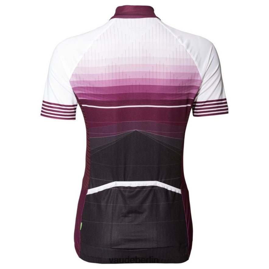 VAUDE Posta-Rennradtrikot mit halbem Reißverschluss Cassis Kleidung HLT448796