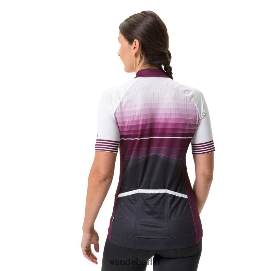 VAUDE Posta-Rennradtrikot mit halbem Reißverschluss Cassis Kleidung HLT448796