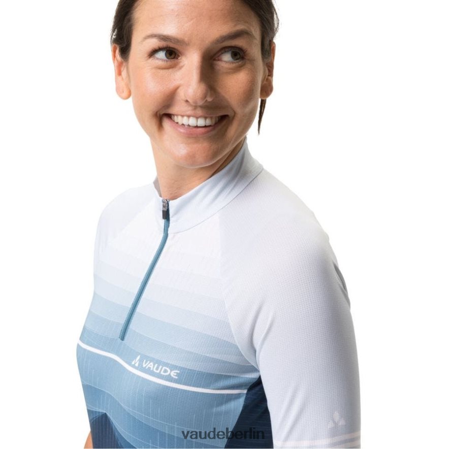 VAUDE Posta-Rennradtrikot mit halbem Reißverschluss dunkles Meer Kleidung HLT448794