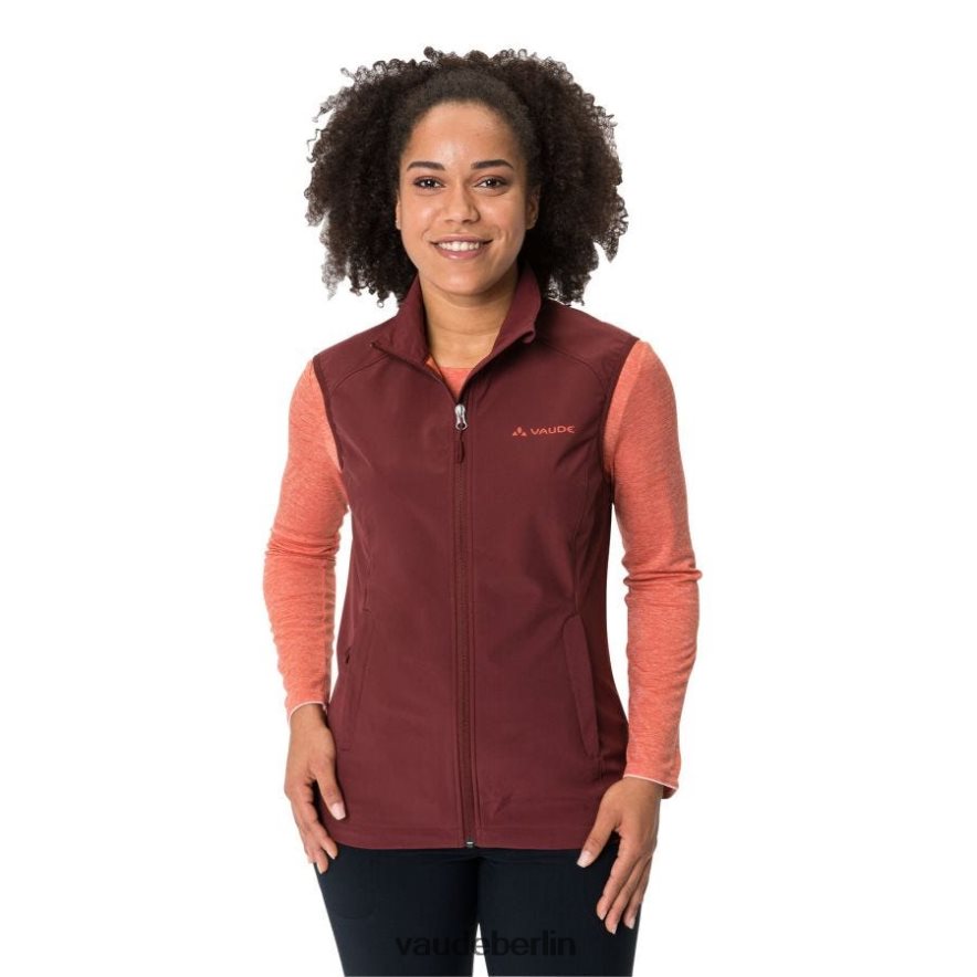VAUDE Hurrikan-III-Weste dunkle Kirsche Kleidung HLT448916