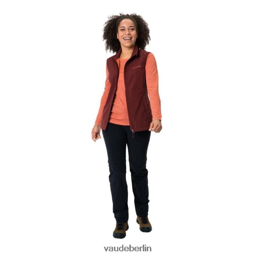 VAUDE Hurrikan-III-Weste dunkle Kirsche Kleidung HLT448916