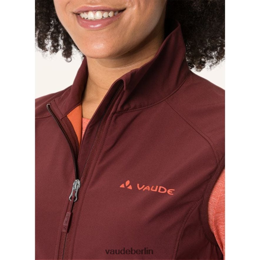 VAUDE Hurrikan-III-Weste dunkle Kirsche Kleidung HLT448916