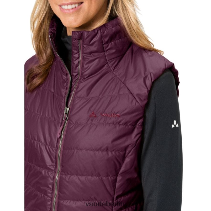 VAUDE Moena gepolsterte Outdoor-Weste Cassis Kleidung HLT448935