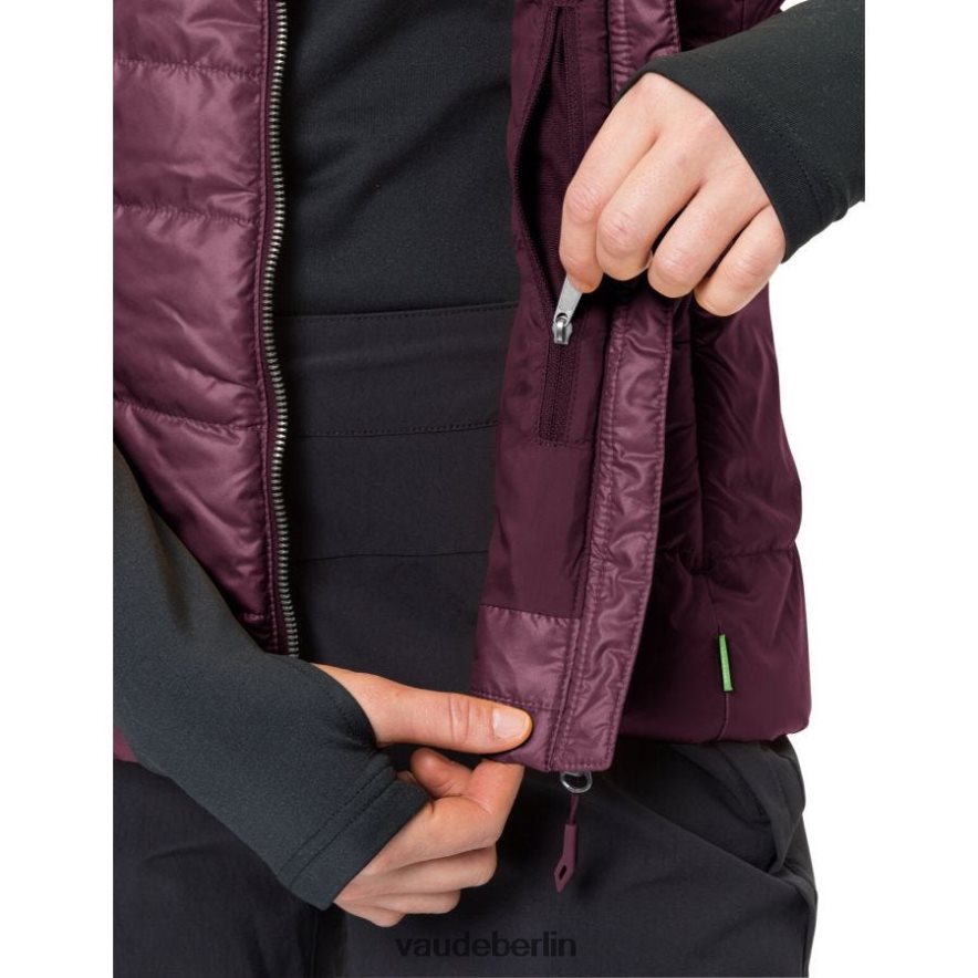 VAUDE Moena gepolsterte Outdoor-Weste Cassis Kleidung HLT448935