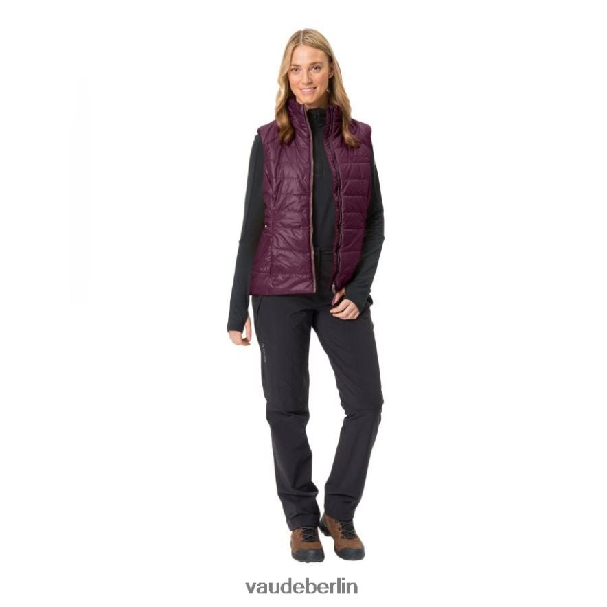 VAUDE Moena gepolsterte Outdoor-Weste Cassis Kleidung HLT448935