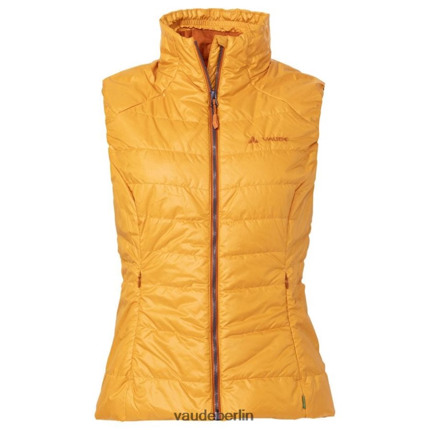 VAUDE Moena gepolsterte Outdoor-Weste gelb verbrannt Kleidung HLT448936
