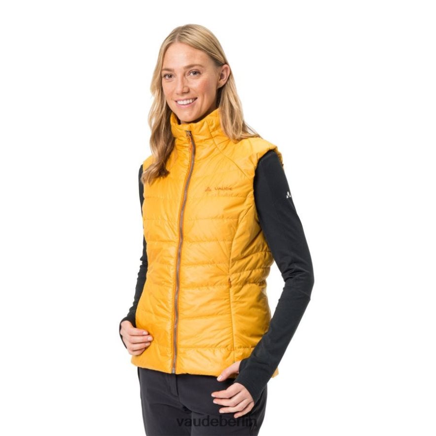 VAUDE Moena gepolsterte Outdoor-Weste gelb verbrannt Kleidung HLT448936