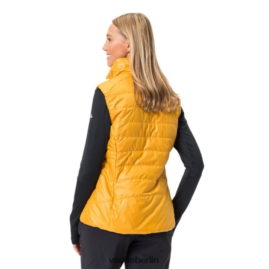 VAUDE Moena gepolsterte Outdoor-Weste gelb verbrannt Kleidung HLT448936