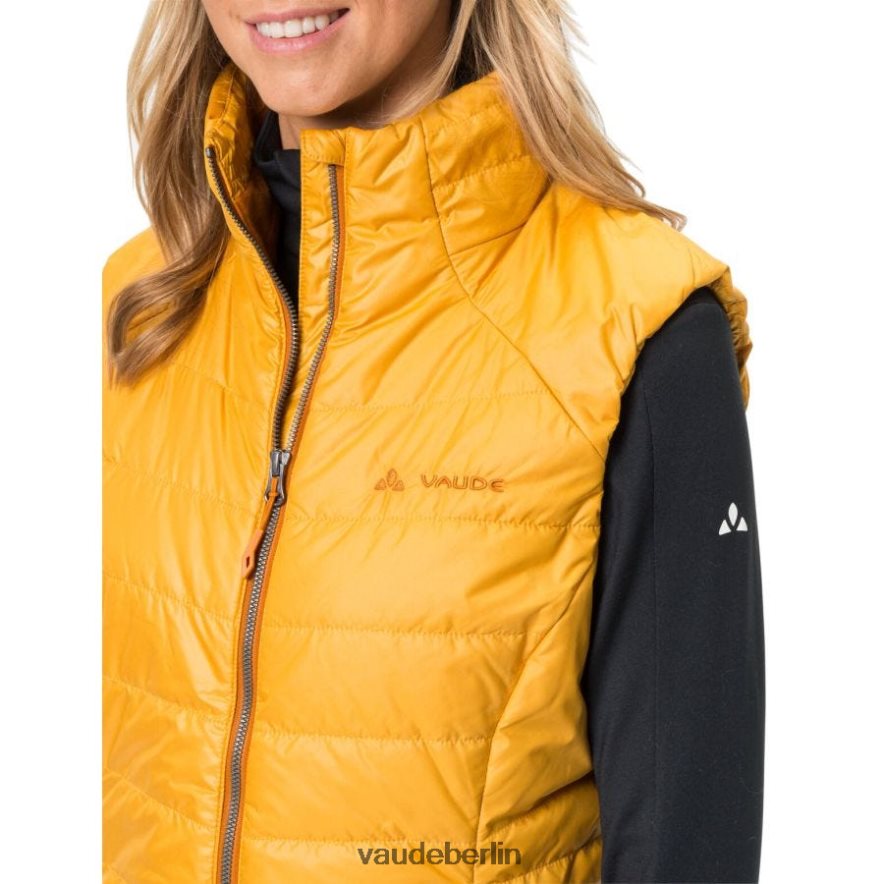 VAUDE Moena gepolsterte Outdoor-Weste gelb verbrannt Kleidung HLT448936